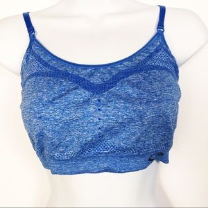 Champion Blue Adjustable Strap Sports Bra